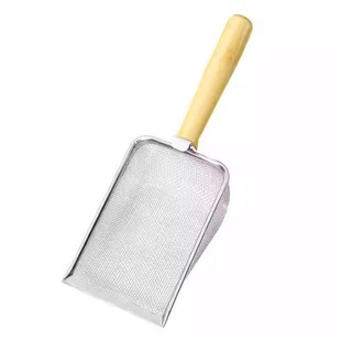 猫砂铲二合一金属不锈钢细孔猫屎铲子矿砂豆腐砂网铲大号铲屎好物