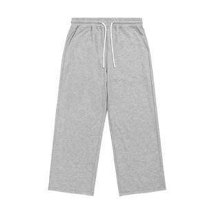 JEMVSUNP2025新款薄款九分裤男款通勤直筒百搭宽松阔腿运动健身裤