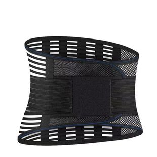透气护腰带男女士夏季支撑腰部疼腰托钢板薄款护腰带久坐久站束腰