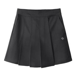 骆驼运动短裙女士2025夏季新款百褶半身裙网球休闲运动风A字裙潮