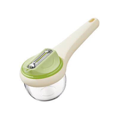可旋转储皮仓多功能水果削皮器