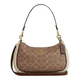 【国内现货】COACH/蔻驰Teri月牙腋下包毛绒秋冬单肩斜挎手提包女