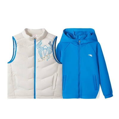 商场同款安踏儿童装男童外套