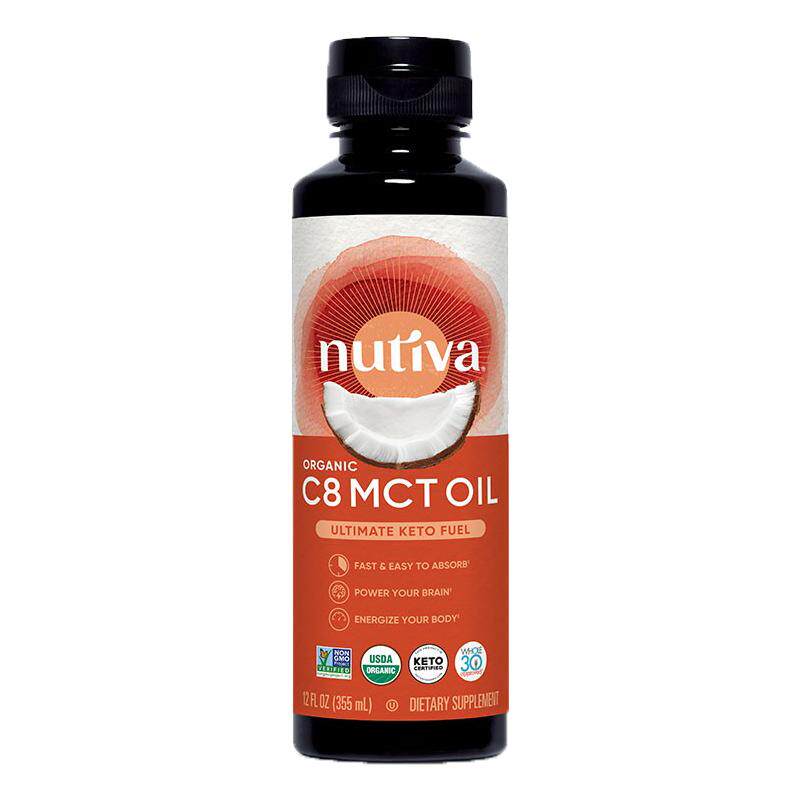 NutivaC8MCT油快速充能生酮