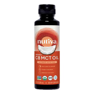 NutivaC8MCT油快速充能生酮