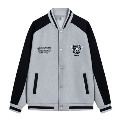 不起球不褪色夹克宽松帅气男生潮