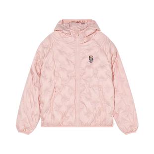 NOISY TEDDY25年冬季新款时尚高级感女士轻薄连帽羽绒服宽松保暖