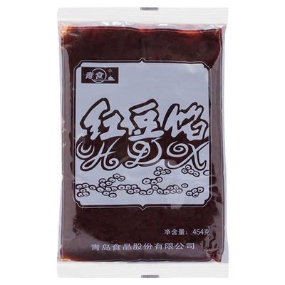 青食红豆馅454克1袋装油性豆沙馅美味老式糕点馅绿豆沙500克