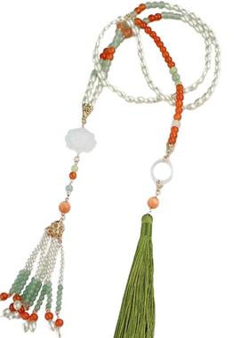 汉服古风软璎珞超长流苏配饰品