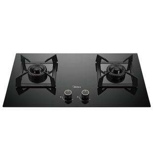 美的燃气灶天然气液煤气双灶家用大开孔700x400官方旗舰店灶具