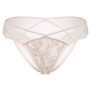 「HS」粉黛心事*法式蕾丝性感内裤女绝美舒适透气2026新款三角裤