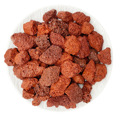 火山石溪流石鱼缸装饰造景底部砂石古法养鱼生态全套摆件乌龟专用