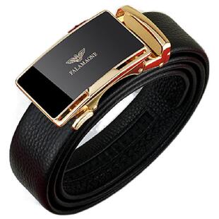 正品法莱阿玛尼男士皮带男款2025新款裤腰带自动扣腰带真皮裤带潮