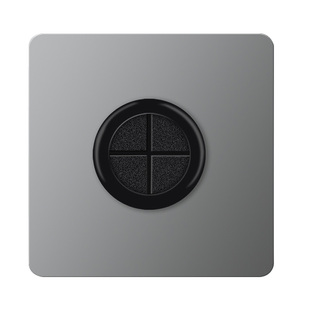 空白面板带出线孔装饰遮挡盖板86型穿线插座假开关堵洞穿孔白板