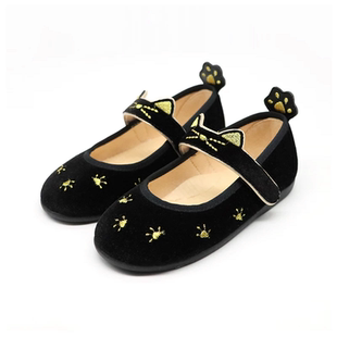 little winkaa小温卡女童公主鞋皮鞋魔术贴真皮小皮鞋舞蹈鞋