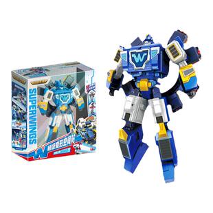 奥迪双钻超级飞侠空间站机器人超级基地总部变形飞船男孩儿童玩具