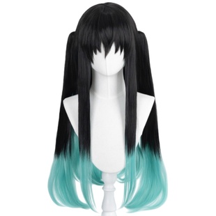 ND家】时透无一郎 鬼灭之刃 有一郎 虎口夹马尾 长发款 cos假发