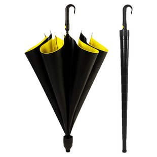 自动双人大雨伞黑胶防晒晴雨伞长柄超大号防水套商务伞大伞