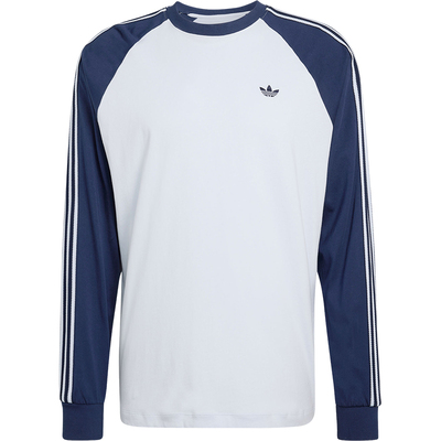 Adidas/阿迪达斯正品三叶草男士圆领复古运动经典长袖T恤KV4447