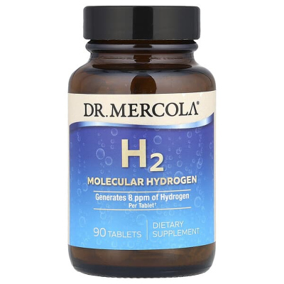 Mercola博士H2氢分子全元素镁膳食补充保健心脏脑提供支持