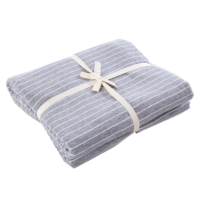 天竺棉床笠简约纯色针织棉床罩