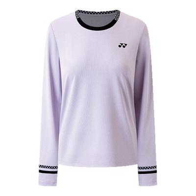 尤尼克斯羽毛球服长袖速干运动服