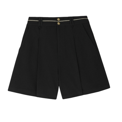 MSLAN冬季发热保暖高腰A字短裤