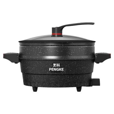 烹科微压不粘电炒锅智能无涂层