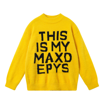 男童秋冬季韩版半高领毛衣