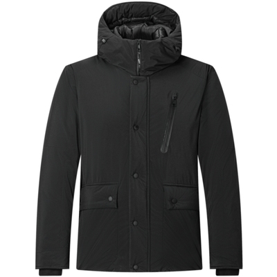 七匹狼休闲连帽高端男士羽绒服