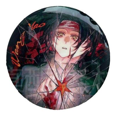 黑塔利亚色纸吧唧徽章明信片挂件