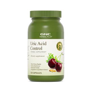GNC健安喜控酸尿黑樱桃芹菜籽平衡酸调理值痛酸柠檬酸钾美国进口