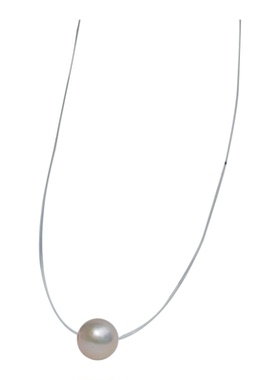 PrincessYY天然淡水珍珠项链S925纯银高级感毛衣配饰不掉色轻奢潮