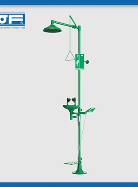 TOF 科恩实验室化验室复合紧急 淋浴双口洗眼器喷淋 KC4