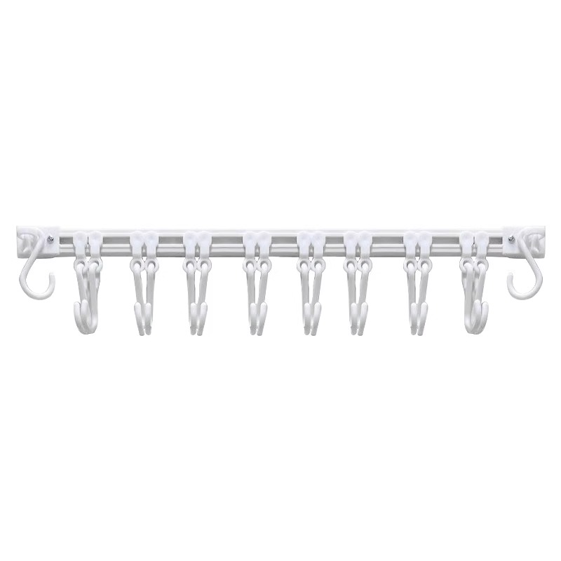 厨房滑动轨道挂钩柜门收纳挂钩