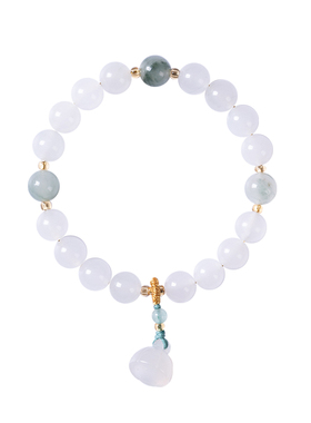 天山翠荔枝冻莲蓬头手链