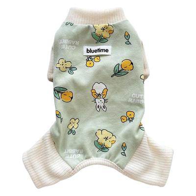 bluetime宠物秋冬款四脚衣童趣风