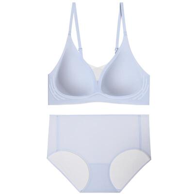 小冰盒内衣透气薄款文胸内裤套装