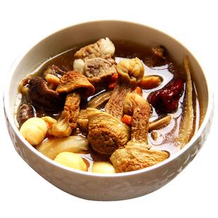 术后恢复补品汤料人参药膳煲汤材料包小月子人流产后营养炖乌鸡汤