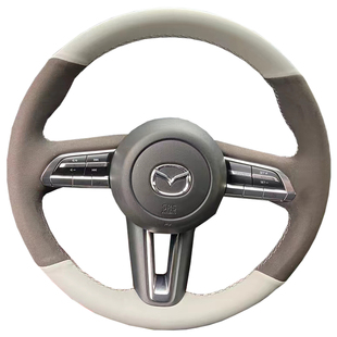 马自达cx30方向盘套真皮23款昂克赛拉次世代CX50把套专用手缝全包