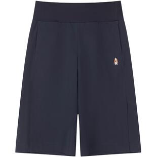 暇步士童装女童短裤夏季新款中大童户外吸湿速干裤儿童轻薄防蚊裤