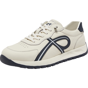 百思图2026春季新款复古阿甘德训鞋时尚户外休闲运动男鞋HF219AM6