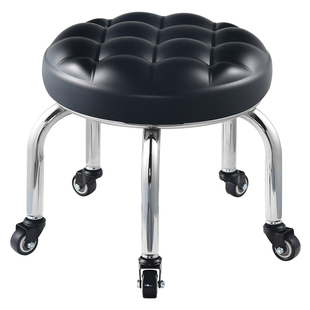 万向轮矮凳静音擦地懒人滑轮美缝带轮小凳子学步带娃神器板凳移动