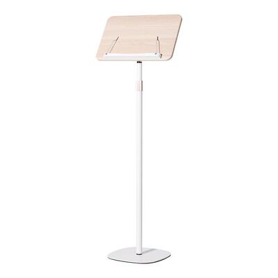 奶油风专业谱架可升降乐器通用