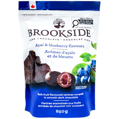 贝客诗蓝莓夹心黑巧克力豆850g