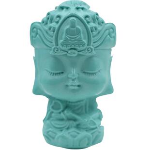 优化绿松石本命佛小吊坠十二生肖八大守护神文玩手串配饰普贤菩萨