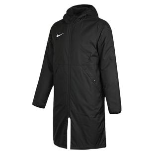 天朗足球 Nike耐克中超版本中长款保暖连帽夹克棉服男CW6767-010