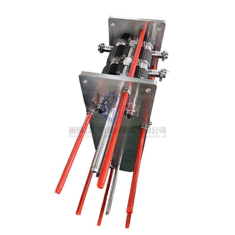 多段式食品级换热器PES50可拆卸两段式三段式板式换热器厂家现货