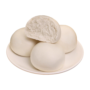 正宗山东老面馒头大白馒头纯手工戗面千层北方饽饽营养早餐面食