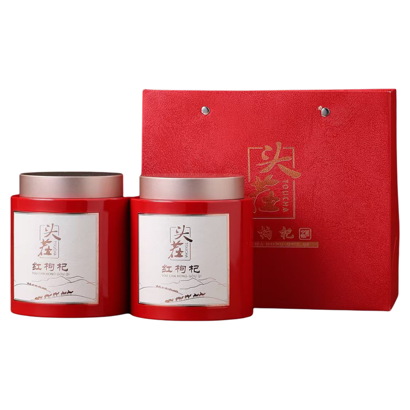 新货枸杞罐装礼盒伴手礼500g